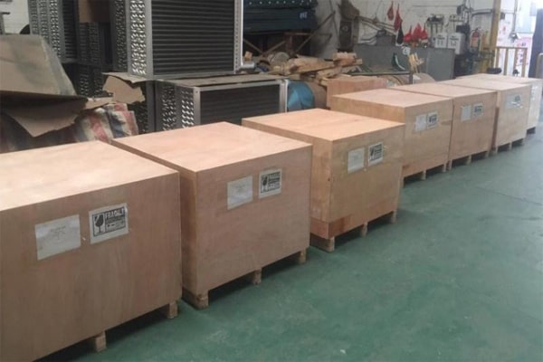 air cooled fan unit packing