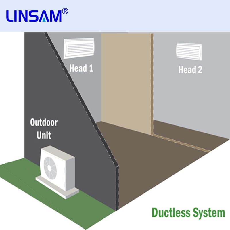 air source heat pump connection